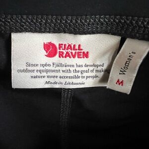 Fjällräven Women's Black Hiking Leggings